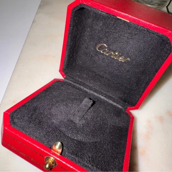 Cartier Red and Black Jewelry Box - Picture 4 of 6